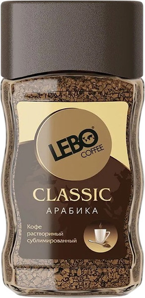 Изображение товара Кофе растворимый Lebo Классик (100г)