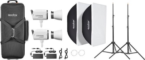 Изображение товара Комплект осветителей студийных Godox Litemons LA150R K2 / 32223