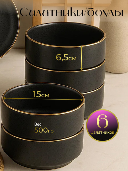 Изображение товара Набор столовой посуды Sundays Home LD0134A (18пр)