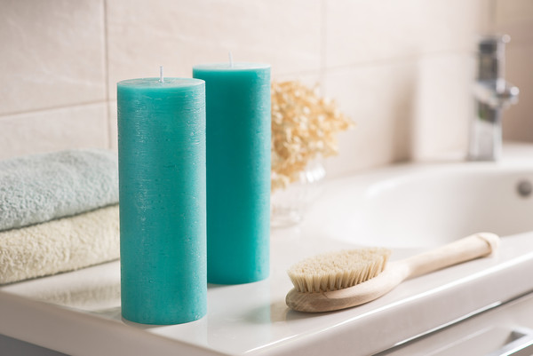 Изображение товара Набор свечей Мелт 200мм (2шт, бирюзовый)