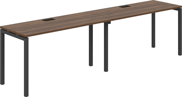 Изображение товара Комплект письменных столов Norden s-b-s 280х60х75 / SG.224.DM.44.AN (антрацит/дуб модена)