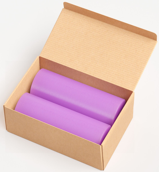 Изображение товара Набор свечей Мелт 200мм (2шт, лиловый)