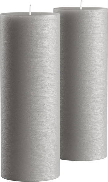 Изображение товара Набор свечей Мелт 200мм (2шт, серый)