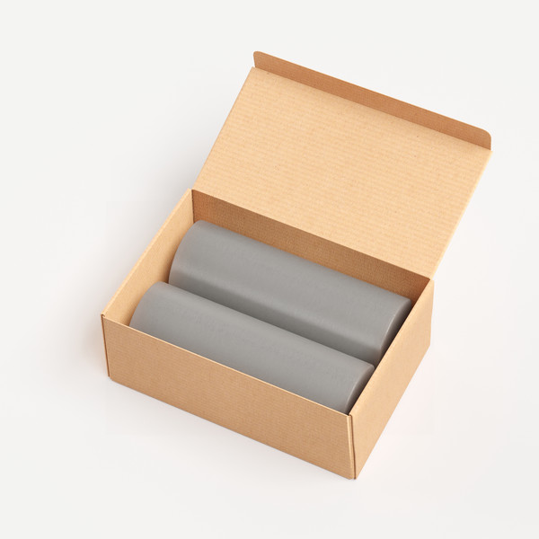 Изображение товара Набор свечей Мелт 200мм (2шт, серый)