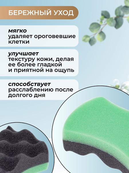 Изображение товара Мочалка для тела Lemon Moon Бабочка L202