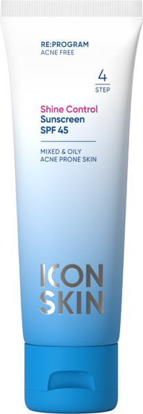 Изображение товара Крем солнцезащитный Icon Skin Shine Control Sunscreen SPF45 (50мл)