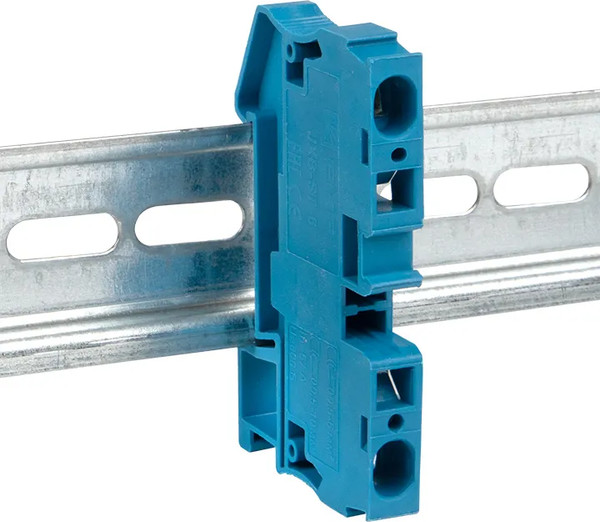 Изображение товара Клеммная колодка EKF JXB-ST-6 52А / plc-jxb-st-6-blue (синий)