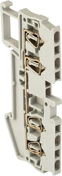 Изображение товара Клеммная колодка EKF JXB-ST-4 41А 4 вывода / plc-jxb-st-4-4 (серый)
