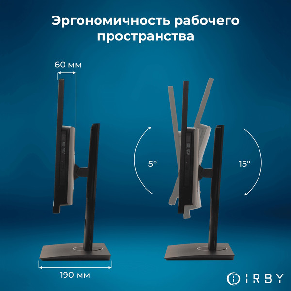 Изображение товара Моноблок IRBY Pro 24 V2-i5124-8-0-1-N-H610-030