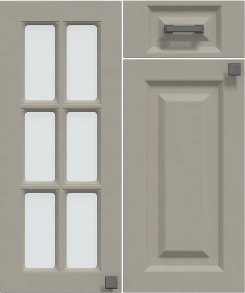 Изображение товара Кухонный гарнитур Интерлиния Мила Деко 1.2x1.2 (дуб вотан/луна/опал светлый)