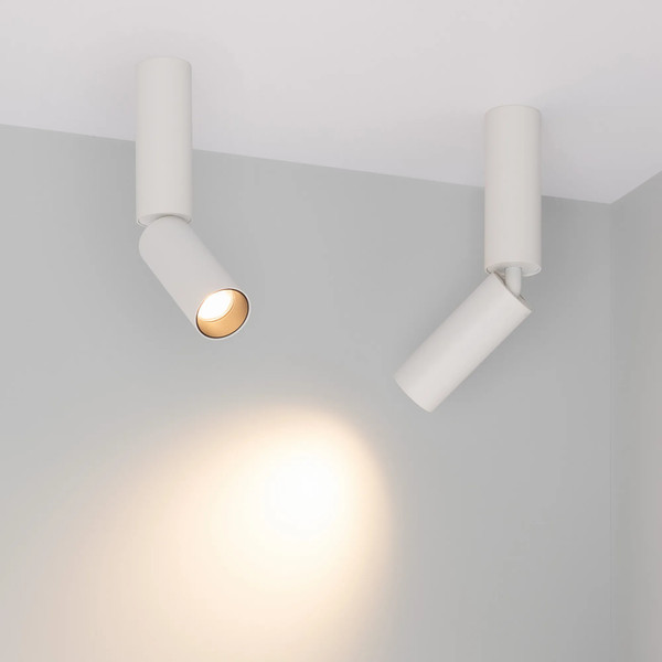 Изображение товара Точечный светильник Arlight SP-NUANCE-SURFACE-FLAP-R35-7W Warm3000 WH 36deg / 049914