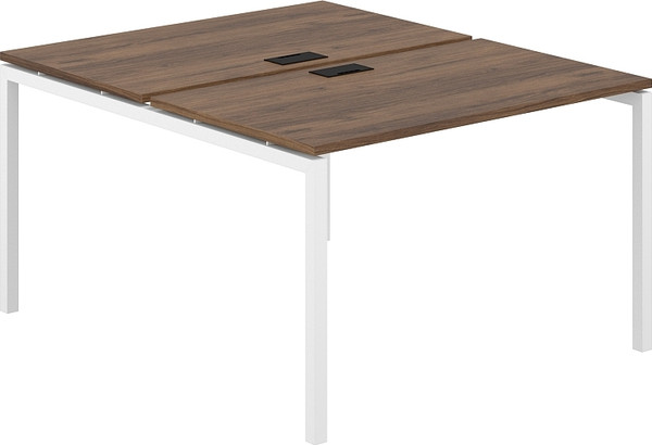 Изображение товара Комплект письменных столов Norden 120х143.8х75 / SG.244.DM.44.WH (дуб модена)