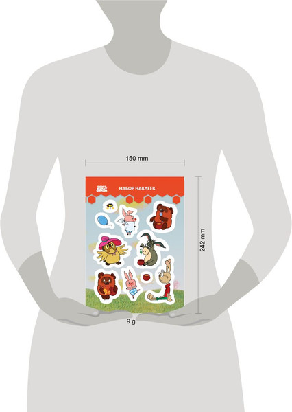 Изображение товара Набор наклеек Эксмо Винни-Пух / 9785042035494