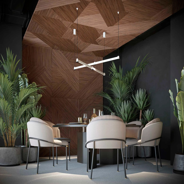 Изображение товара Люстра Arlight SP-ELIZEO-S1000-16W Warm3000 WH 35deg / 036593