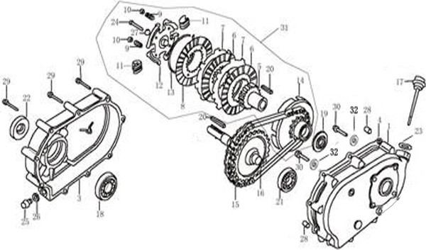 Изображение товара Двигатель бензиновый Lifan 190F-R / A1210-0439-190F-R