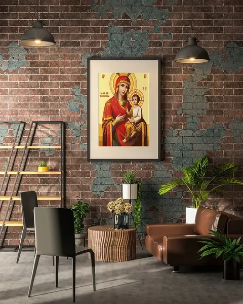 Изображение товара Картина по номерам PaintLine Икона божией матери Скоропослушница / PL-00167