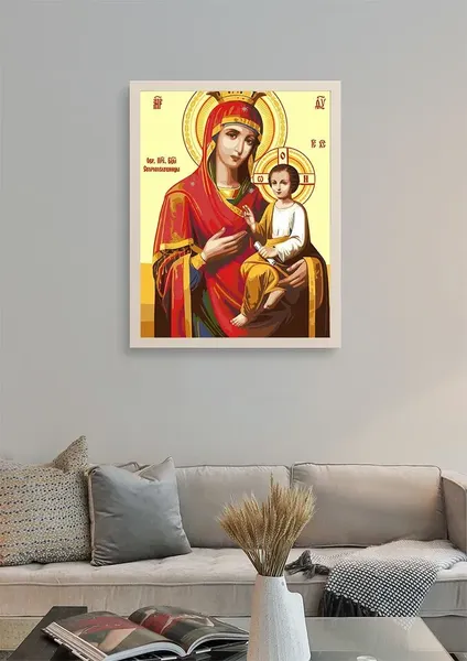 Изображение товара Картина по номерам PaintLine Икона божией матери Скоропослушница / PL-00167