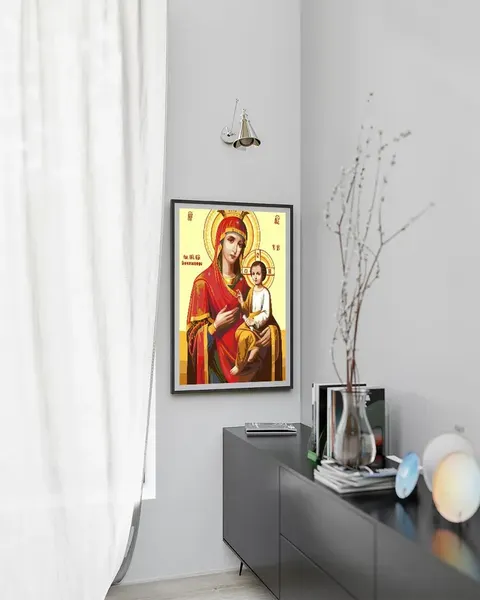 Изображение товара Картина по номерам PaintLine Икона божией матери Скоропослушница / PL-00167