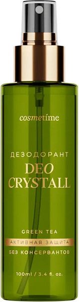 Изображение товара Дезодорант-спрей Cosmetime Зеленый чай (100мл)