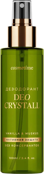 Изображение товара Дезодорант-спрей Cosmetime Vanilla & Muskus (100мл)