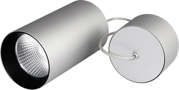 Изображение товара Потолочный светильник Arlight SP-POLO-R85-2-15W Day White 40deg Silver Black Ring / 022966