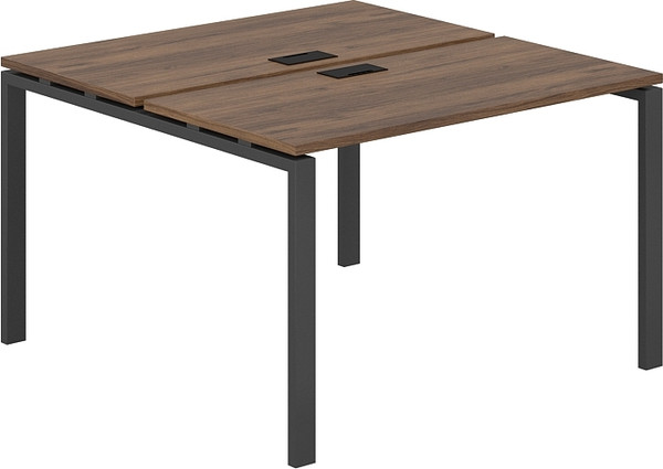 Изображение товара Комплект письменных столов Norden 120х123.8х75 / SG.241.DM.63.AN (антрацит/дуб модена)