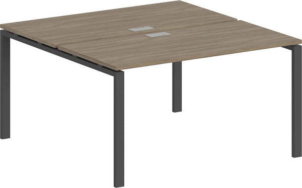 Изображение товара Комплект письменных столов Norden 160х123.8х75 / SG.243.OD.63.AN (антрацит/дуб темный)