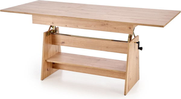 Изображение товара Стол-трансформер Halmar Erika 120-160x70 (дуб артизан)