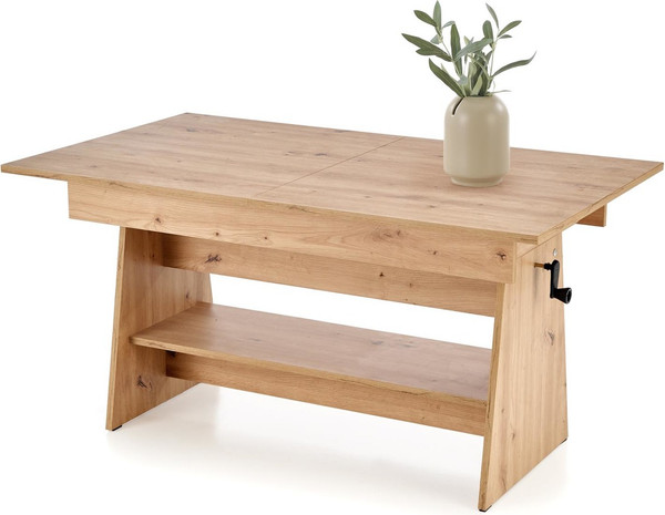 Изображение товара Стол-трансформер Halmar Erika 120-160x70 (дуб артизан)