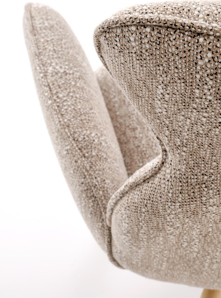 Изображение товара Стул Halmar K585 (темно-бежевый/дуб натуральный)