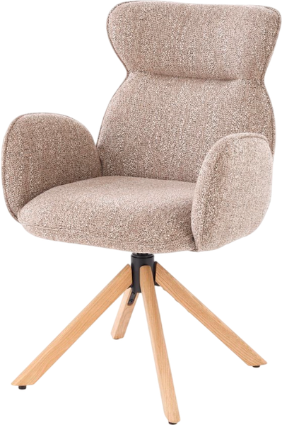 Изображение товара Стул Halmar K585 (темно-бежевый/дуб натуральный)