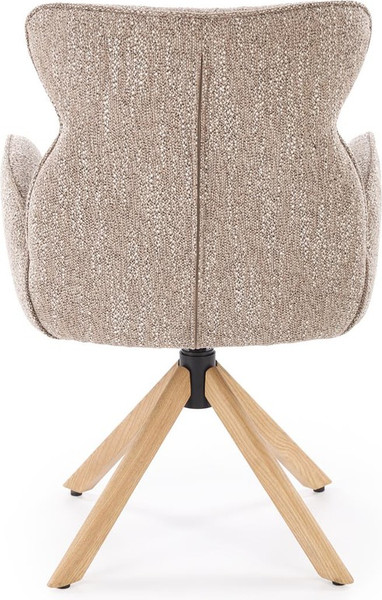 Изображение товара Стул Halmar K585 (темно-бежевый/дуб натуральный)