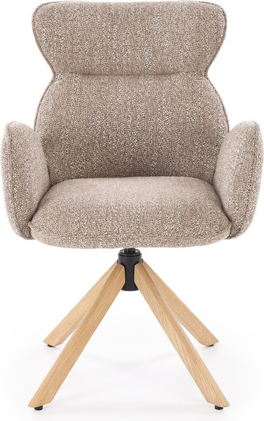 Изображение товара Стул Halmar K585 (темно-бежевый/дуб натуральный)