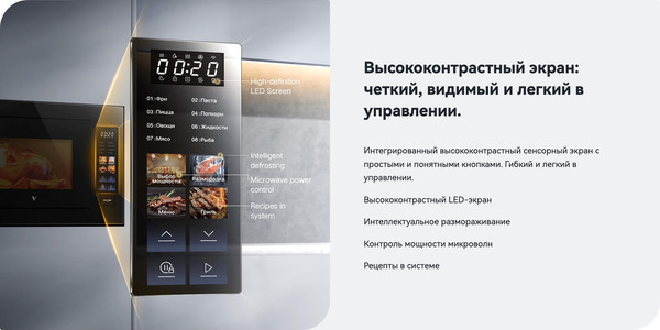Изображение товара Микроволновая печь Viomi VBMO01