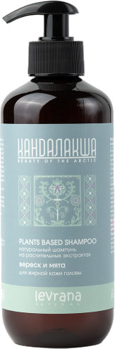 Изображение товара Шампунь для волос Levrana Кандалакша Вереск и мята (400мл)