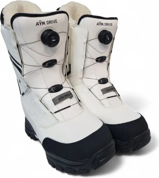 Изображение товара Мотоботы AiM Drive Snowmobile Boots / SN001-007-46 (р.46, белый)