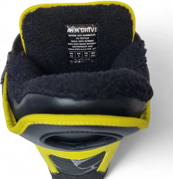 Изображение товара Мотоботы AiM Drive Snowmobile Boots / SN001-008-40 (р.40, желтый)