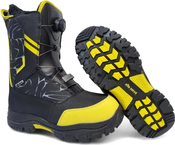 Изображение товара Мотоботы AiM Drive Snowmobile Boots / SN001-008-45 (р.45, желтый)
