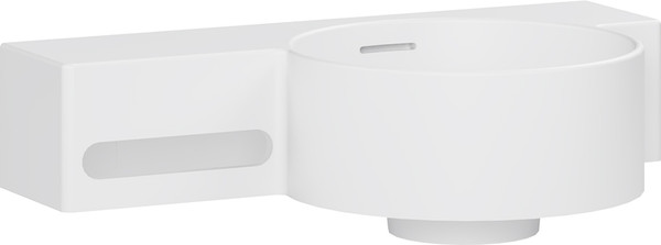 Изображение товара Умывальник Belux Аврора 550 R (18, белый матовый/Solid Surface)