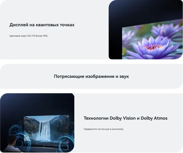 Изображение товара Телевизор Viomi 65’’ YMD65C