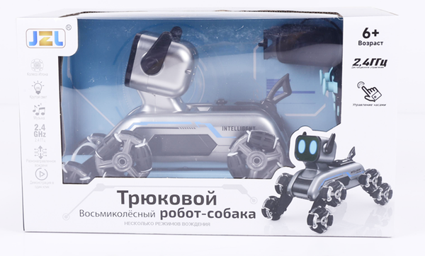 Изображение товара Радиоуправляемая игрушка Sundays Robo Машинка 8 колесная (собака)