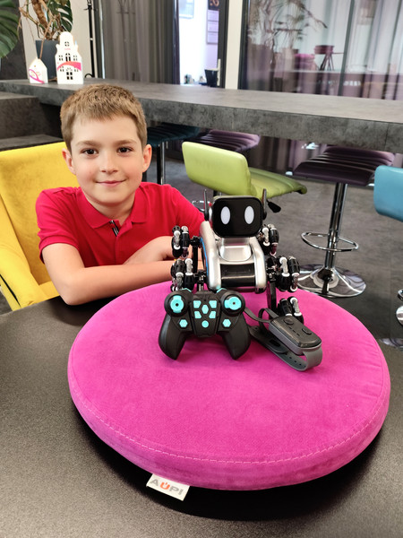 Изображение товара Радиоуправляемая игрушка Sundays Robo Машинка 8 колесная (собака)