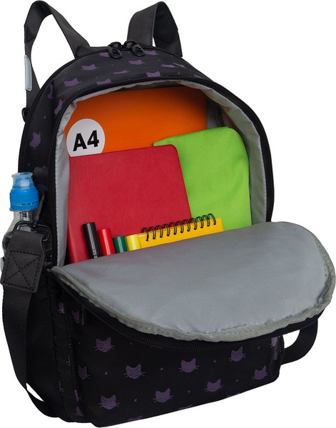 Изображение товара Рюкзак Grizzly RD-546-3 (черный/фиолетовый)