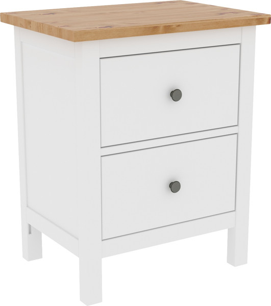 Изображение товара Комод ММЦ Кантри 02 (белый лак/браун)