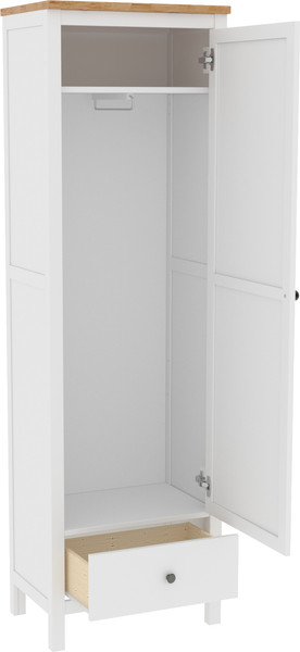 Изображение товара Шкаф ММЦ Кантри 11 (белый лак/браун)