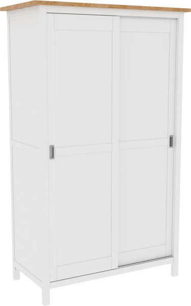 Изображение товара Шкаф-купе ММЦ Кантри 20SW (белый лак/браун)