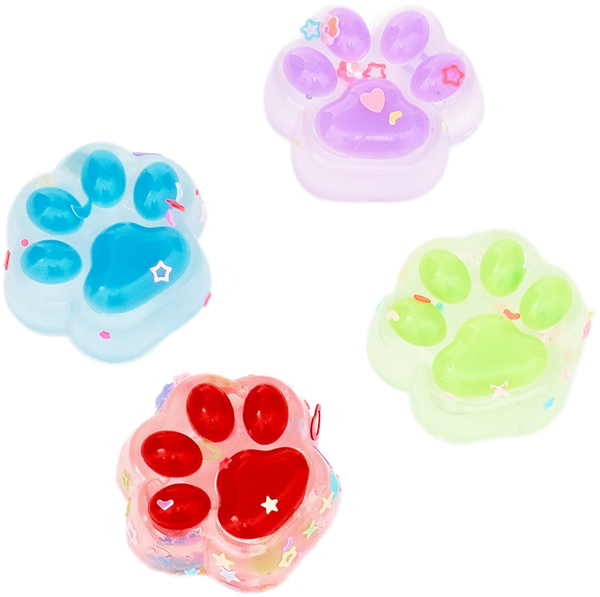 Изображение товара Набор сквишей Sima-Land Лапки / 10843358 (4шт)