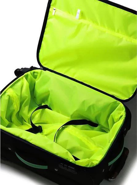 Изображение товара Чемодан на колесах Galanteya 3014 / 25с314к45 (черный/зеленый)