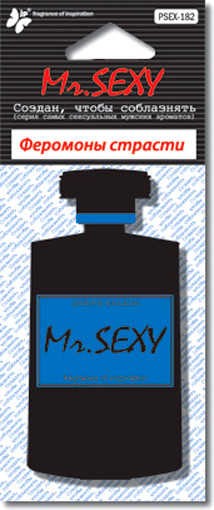 Изображение товара Ароматизатор автомобильный FKVJP Mr. Sexy Феромоны страсти PSEX-182