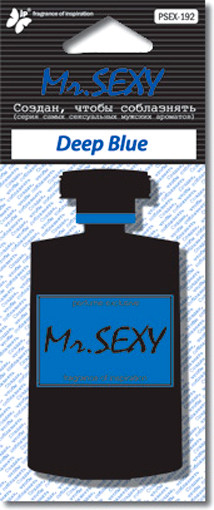 Изображение товара Ароматизатор автомобильный FKVJP Mr. Sexy Deep Blue PSEX-192